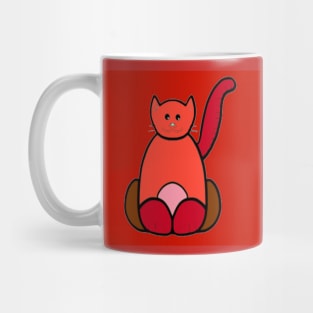 RED CAT BUDA Mug